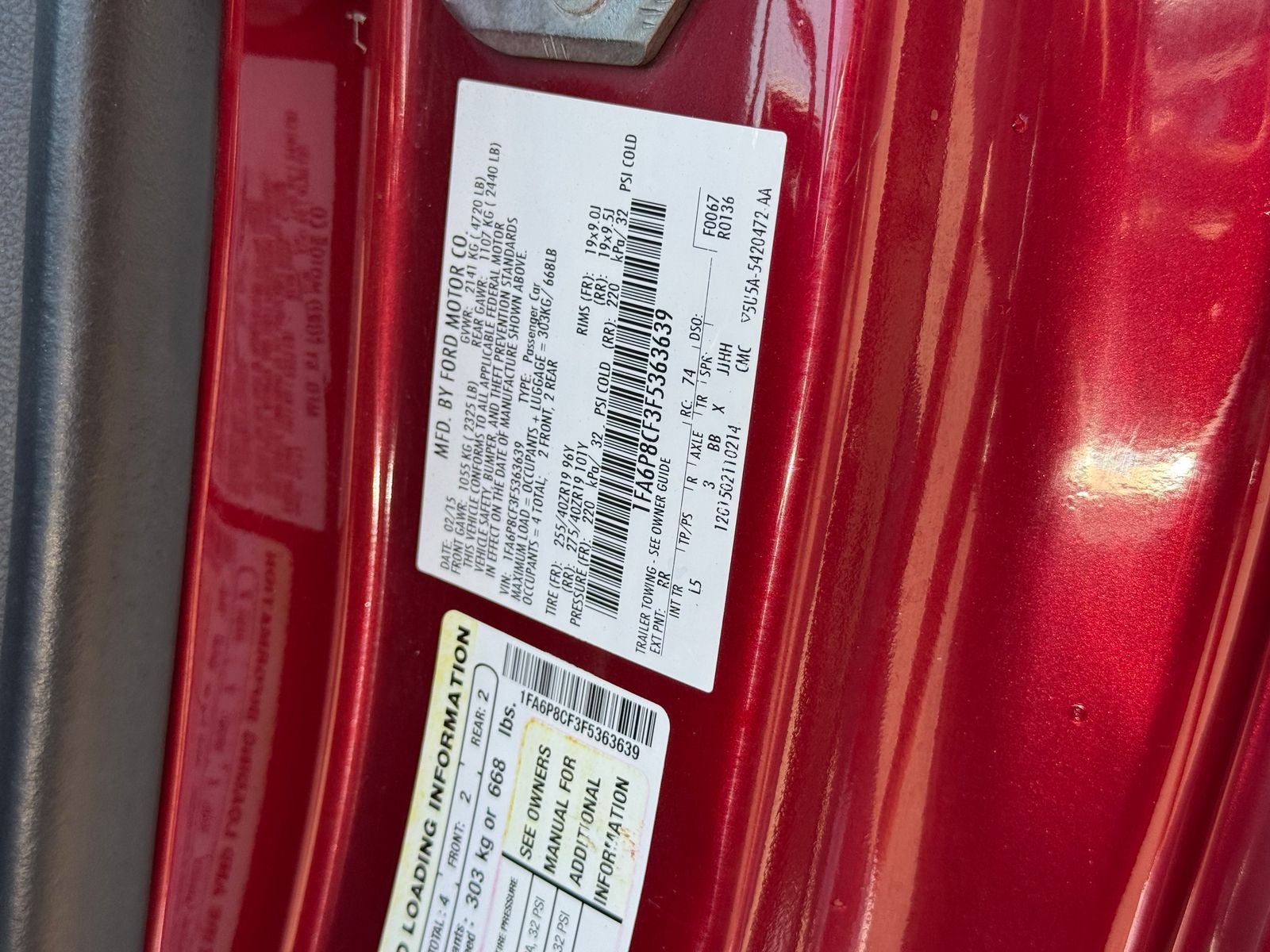 2015 Ford Mustang GT Premium