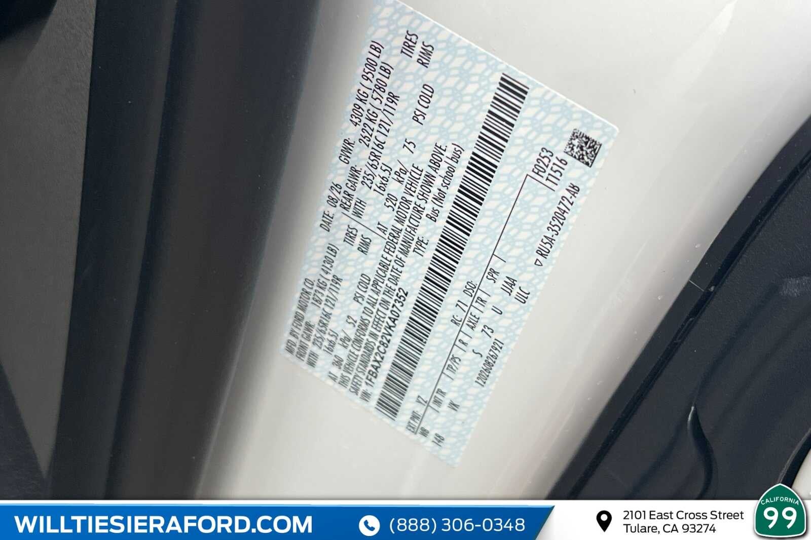 2027 Ford Transit-350 XL