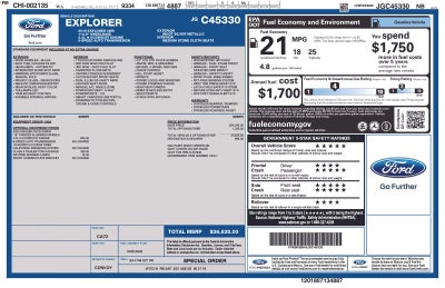 2018 Ford Explorer Base