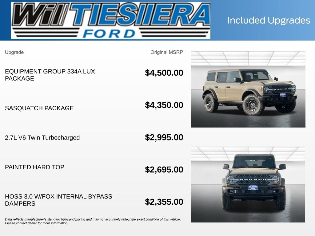 2026 Ford Bronco Badlands