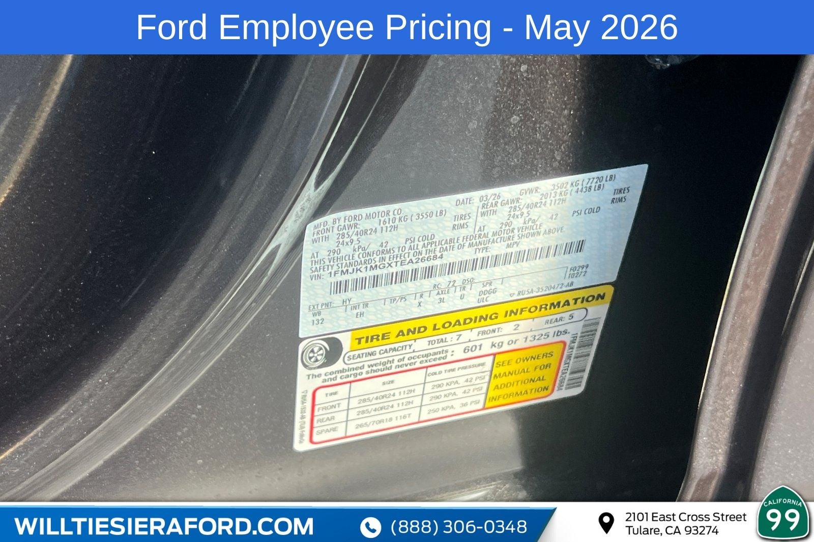 2026 Ford Expedition Max Platinum