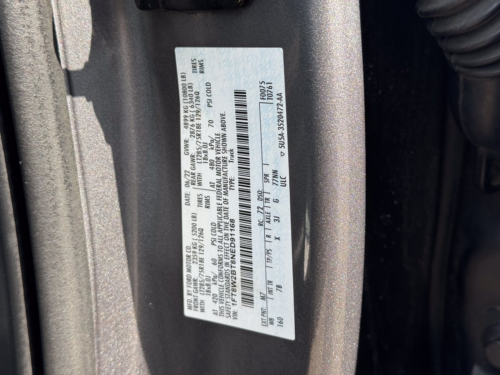 2022 Ford F-250SD Platinum
