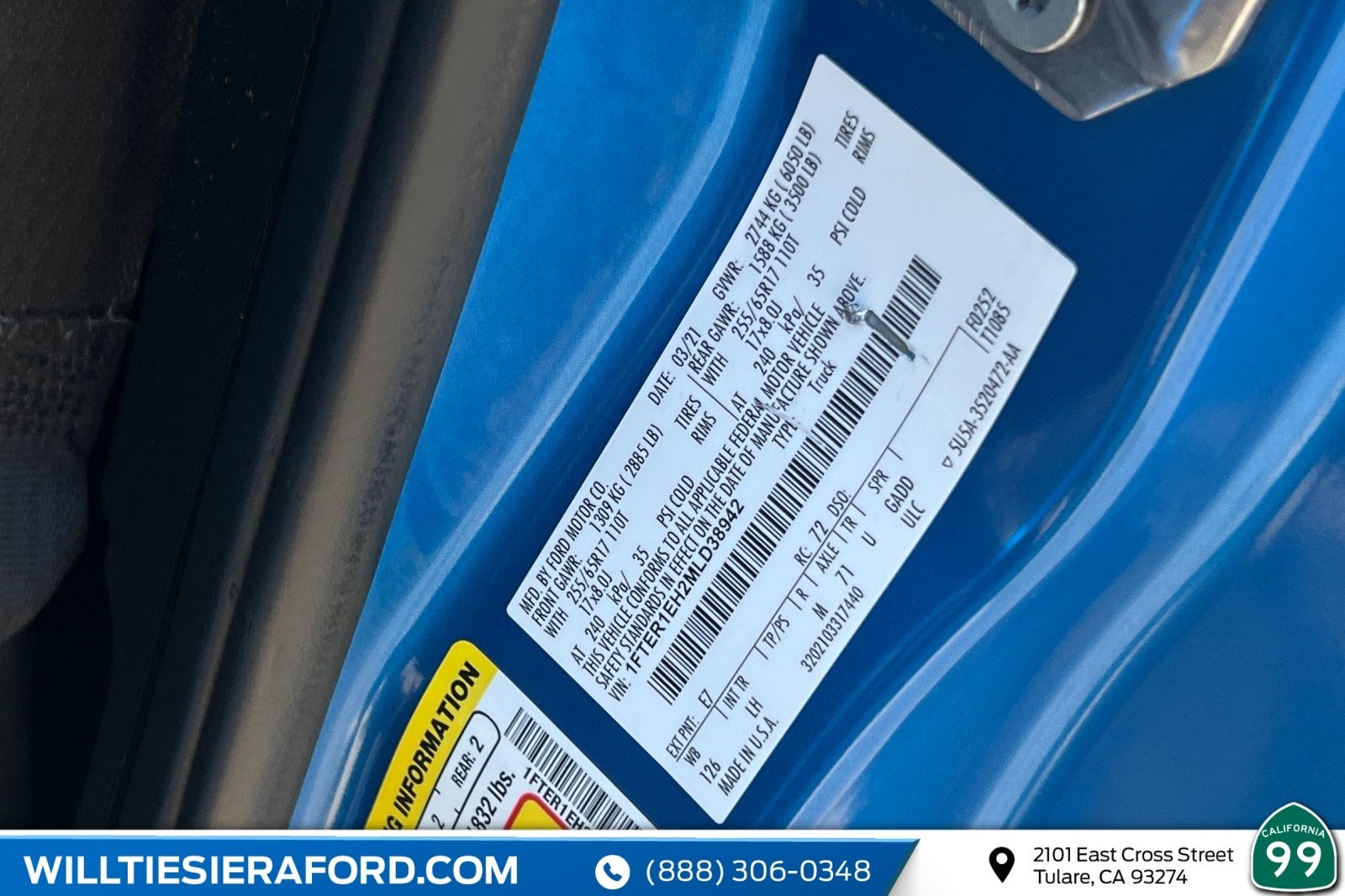 2021 Ford Ranger XLT