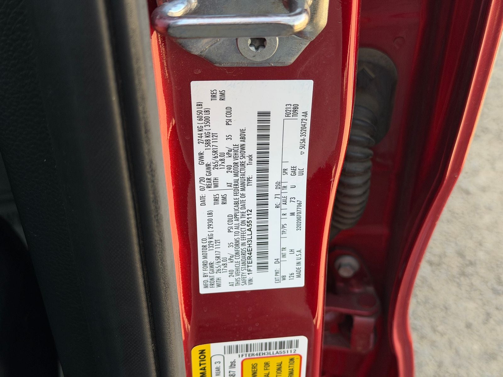 2020 Ford Ranger XLT