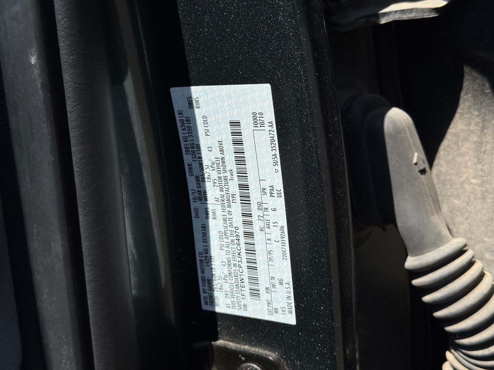 2018 Ford F-150 XLT