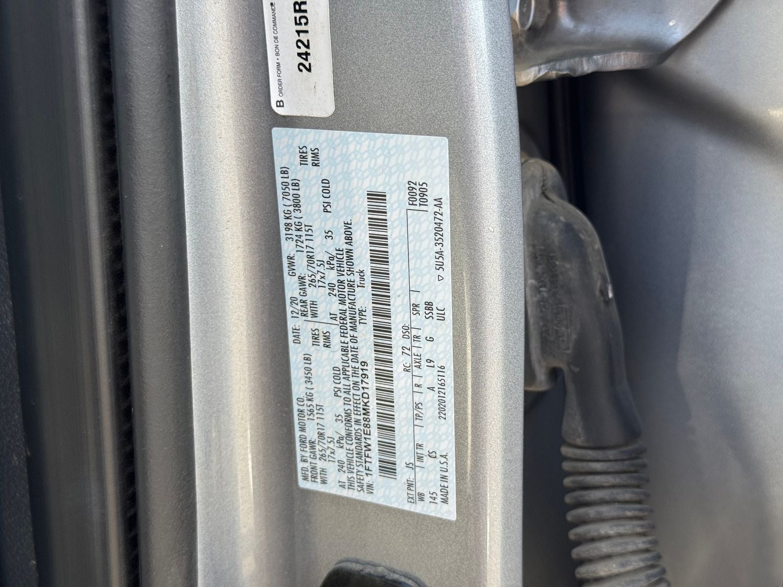 2021 Ford F-150 XL