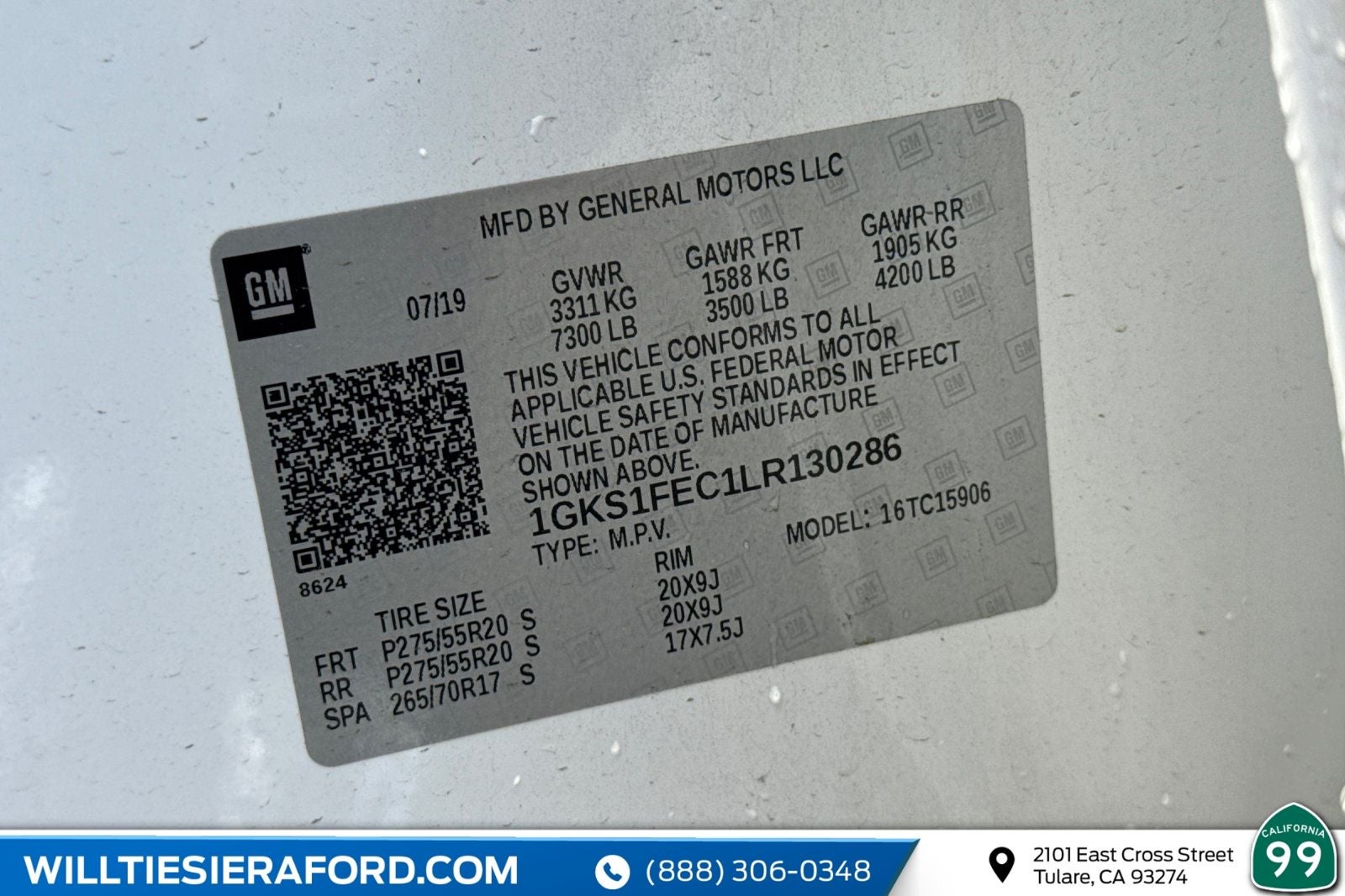 2020 GMC Yukon XL SLE