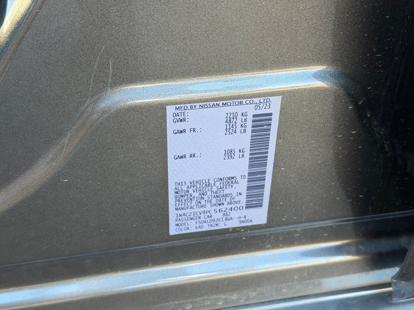 2023 Nissan Leaf SV Plus