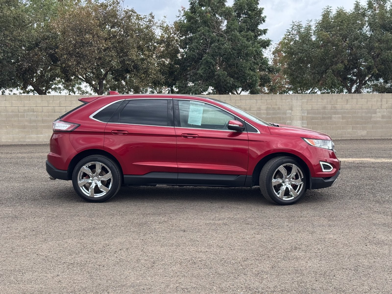 Used 2017 Ford Edge SEL with VIN 2FMPK3J9XHBB43597 for sale in Tulare, CA