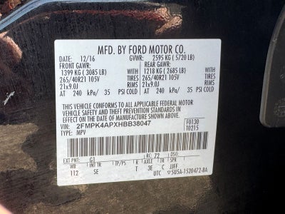 2017 Ford Edge Sport