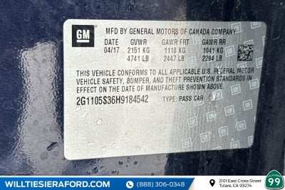 2017 Chevrolet Impala LT 1LT