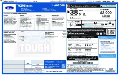 2026 Ford Maverick XL