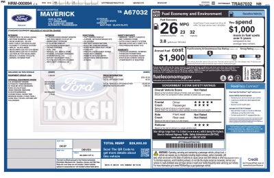 2026 Ford Maverick XL