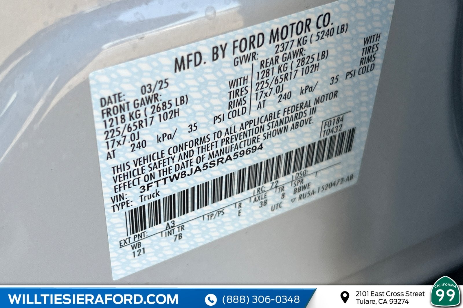 2025 Ford Maverick XLT