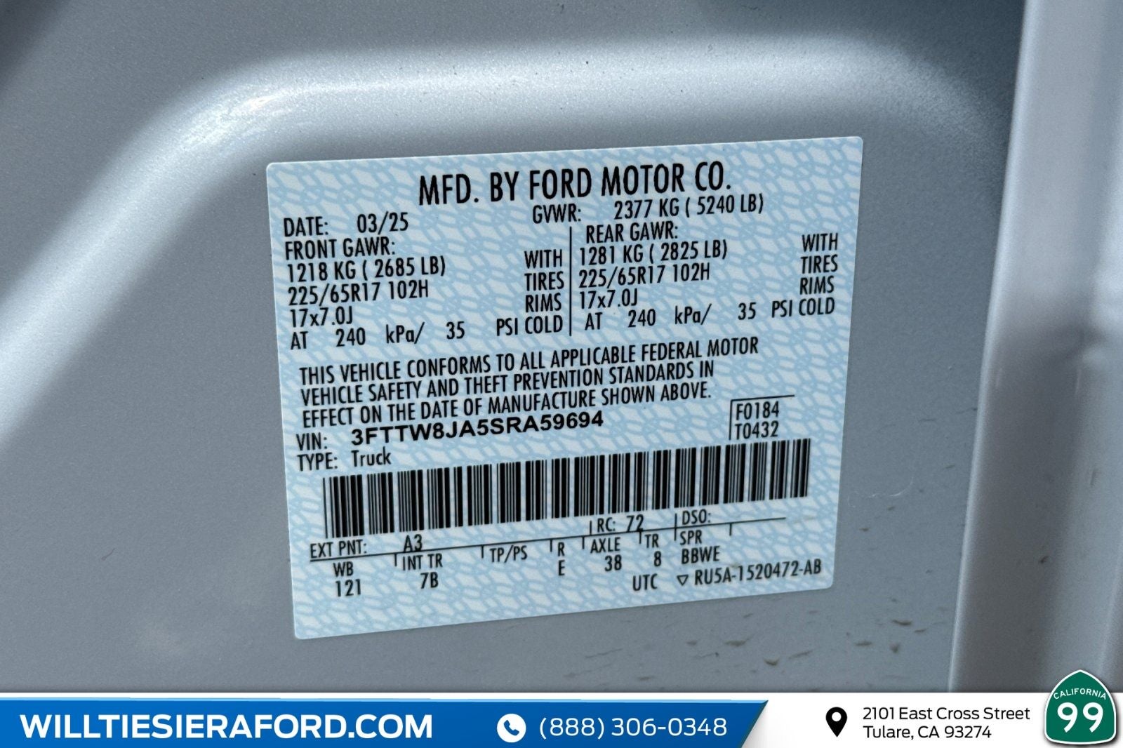 2025 Ford Maverick XLT