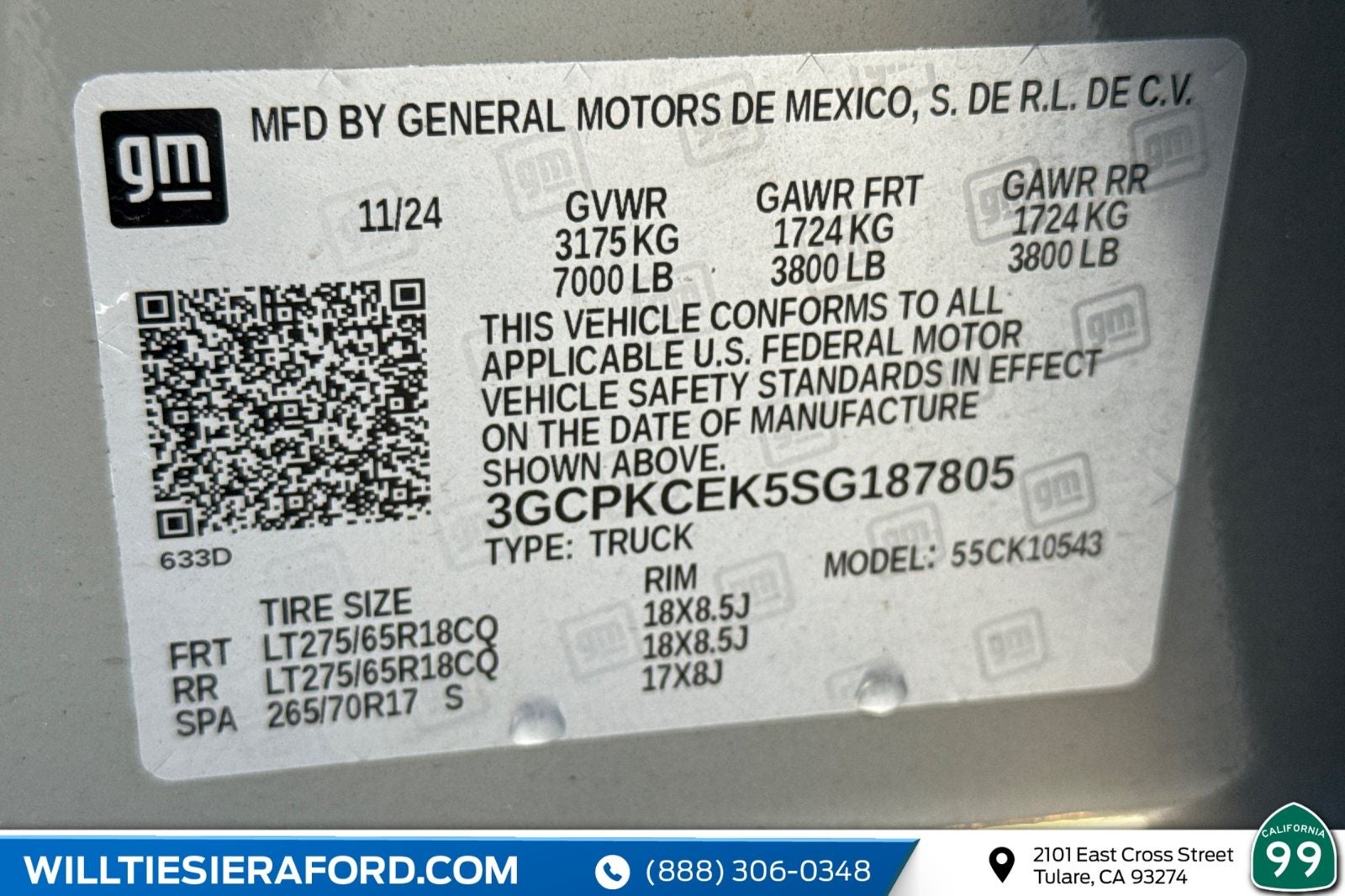 2025 Chevrolet Silverado 1500 Custom Trail Boss