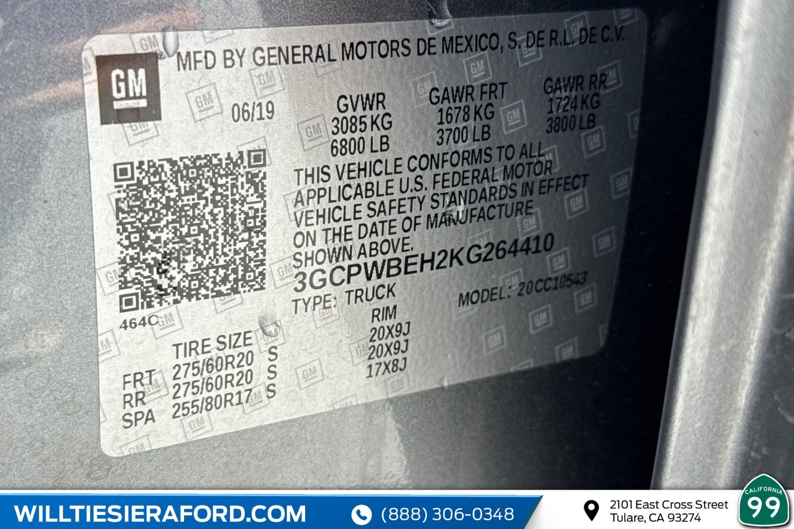 2019 Chevrolet Silverado 1500 Custom