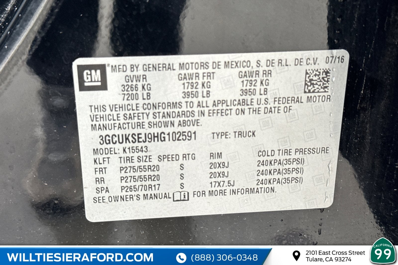 2017 Chevrolet Silverado 1500 LTZ 2LZ