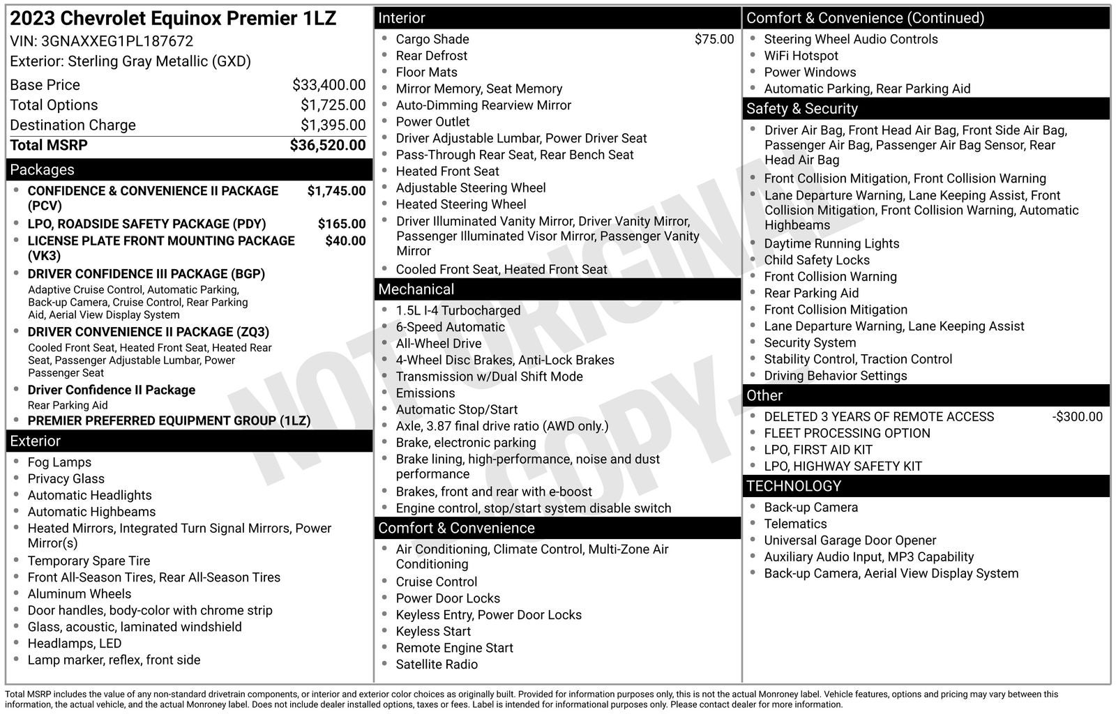 2023 Chevrolet Equinox Premier