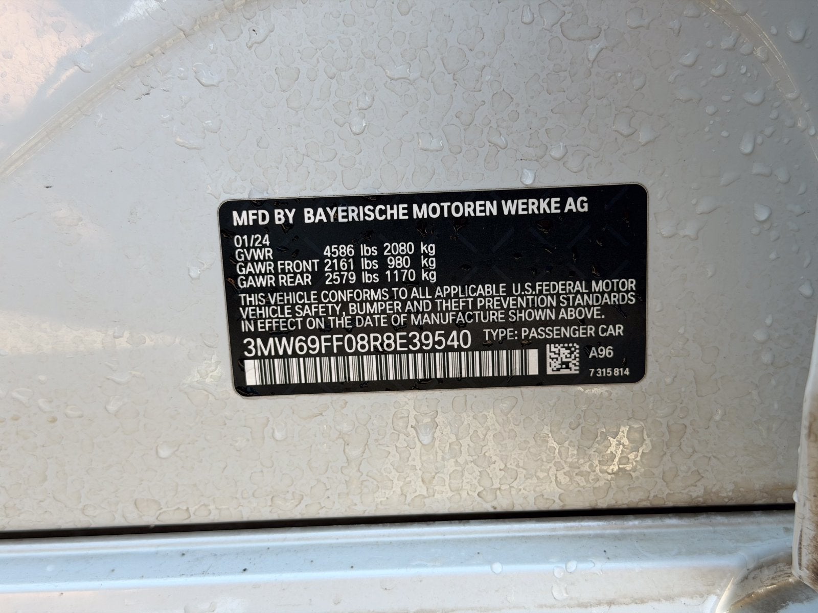 2024 BMW 3 Series 330i