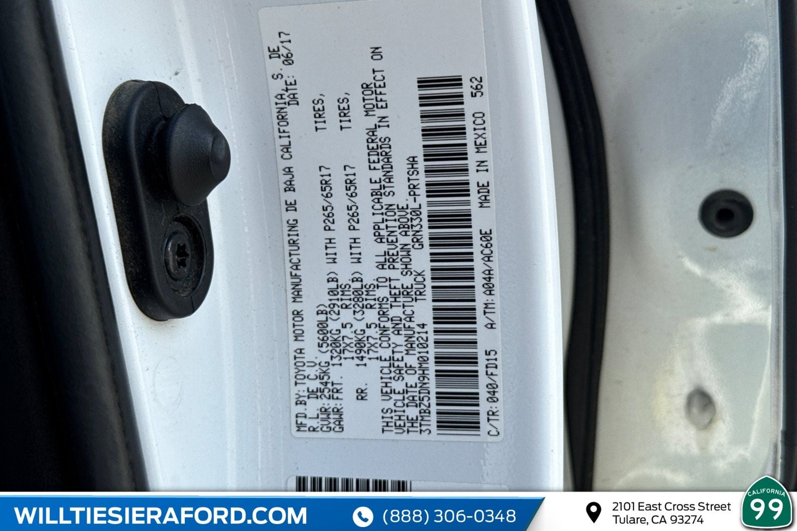 2017 Toyota Tacoma TRD Sport