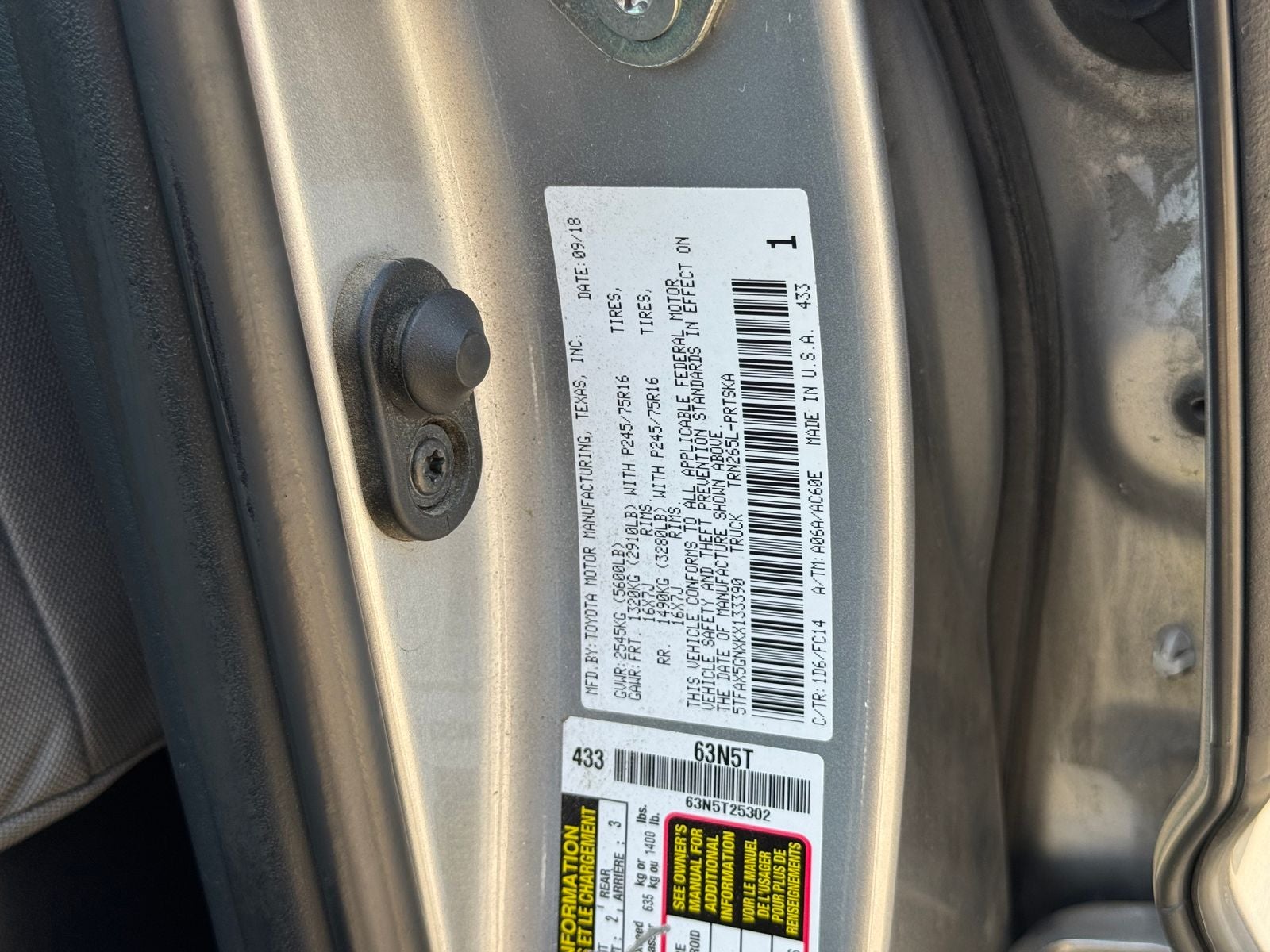 2019 Toyota Tacoma SR5