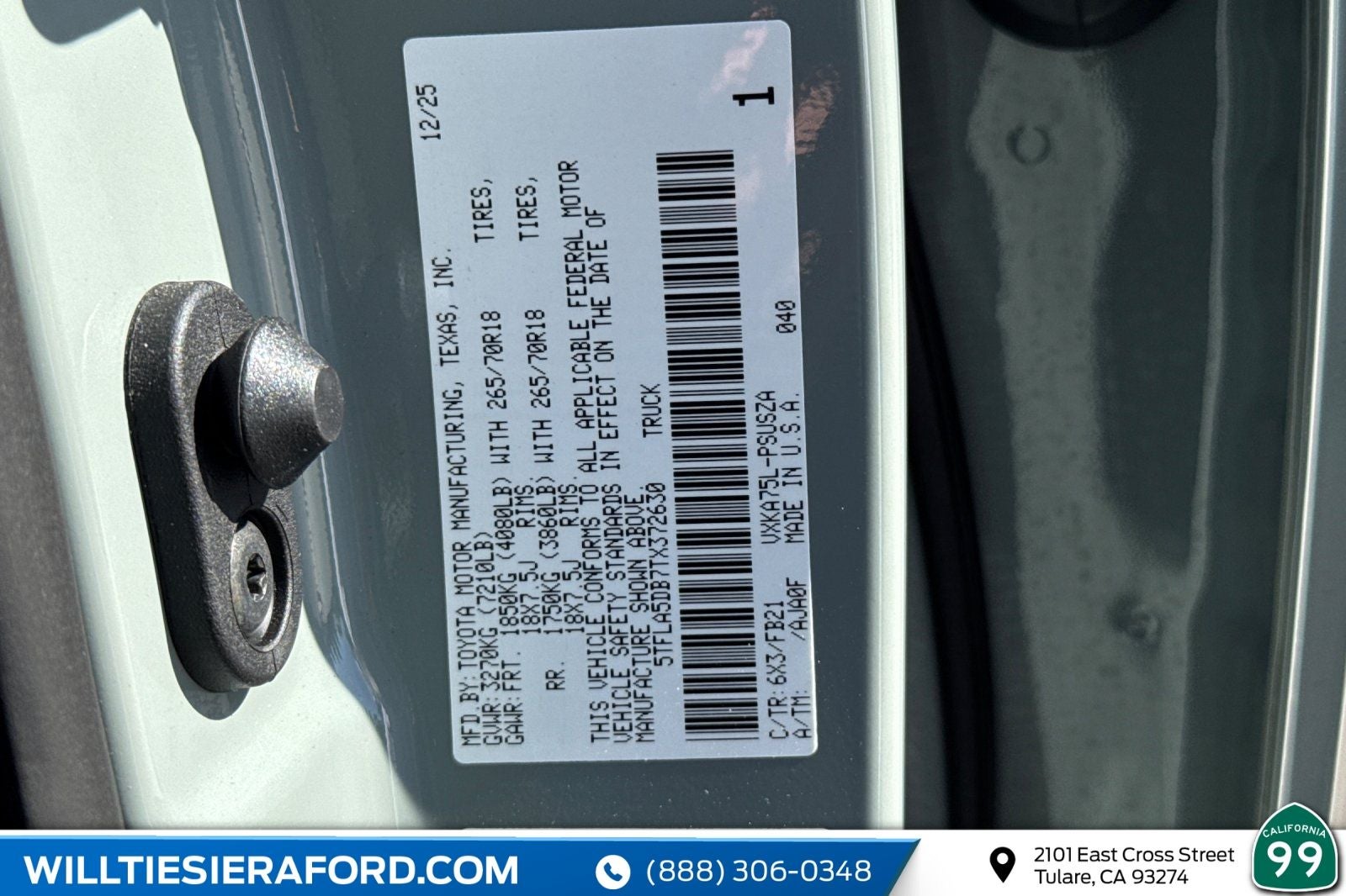 2026 Toyota Tundra SR5