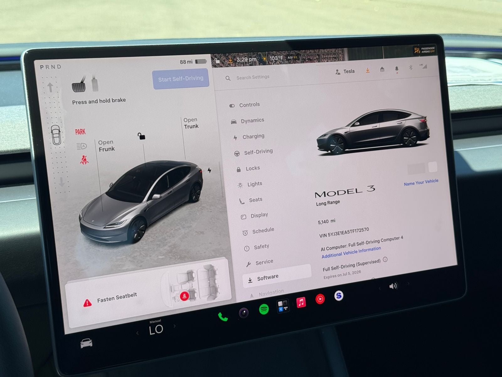 2026 Tesla Model 3 Standard