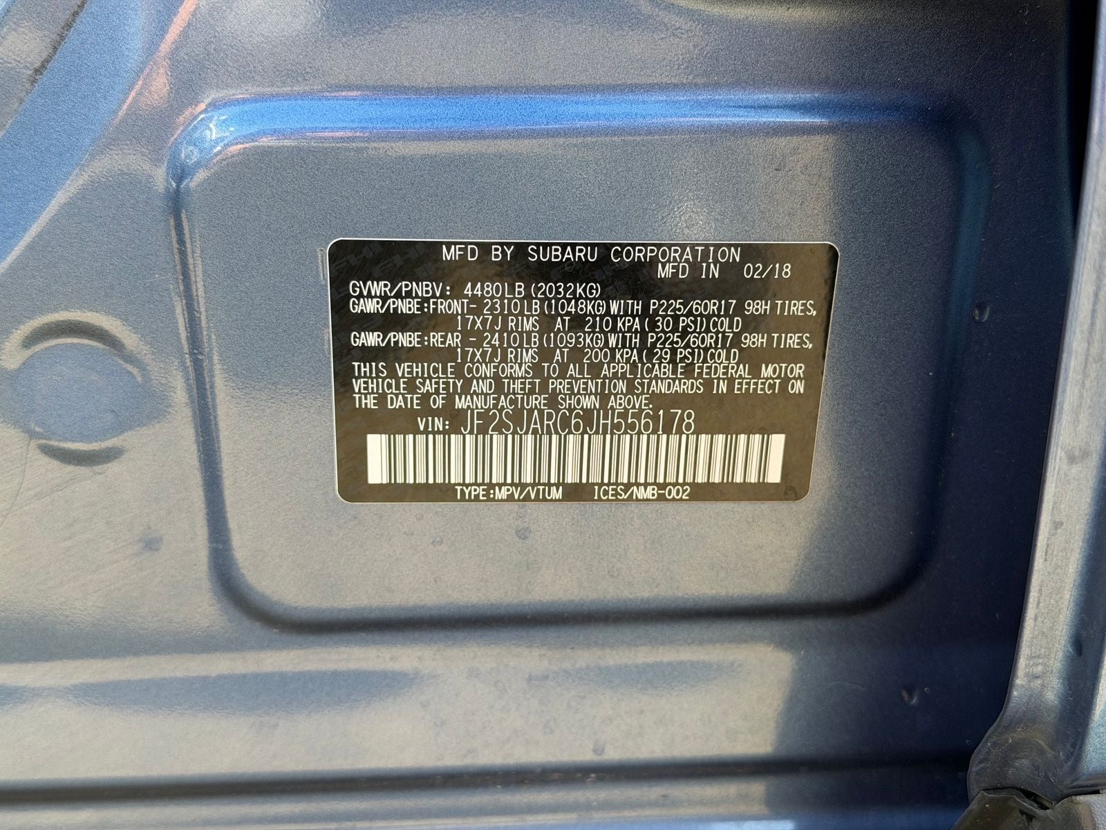 2018 Subaru Forester 2.5i Limited