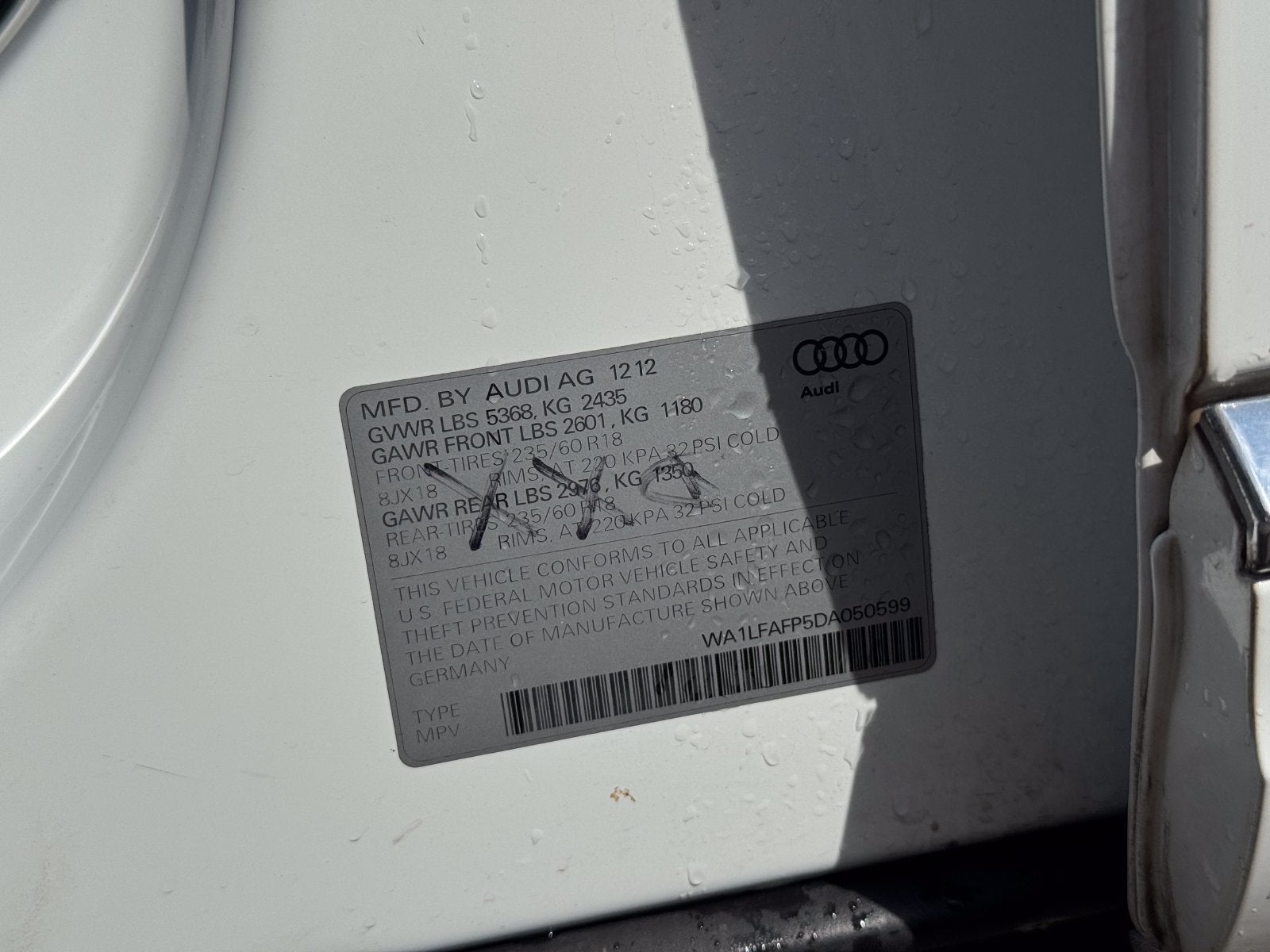 2013 Audi Q5 2.0T Premium Plus quattro