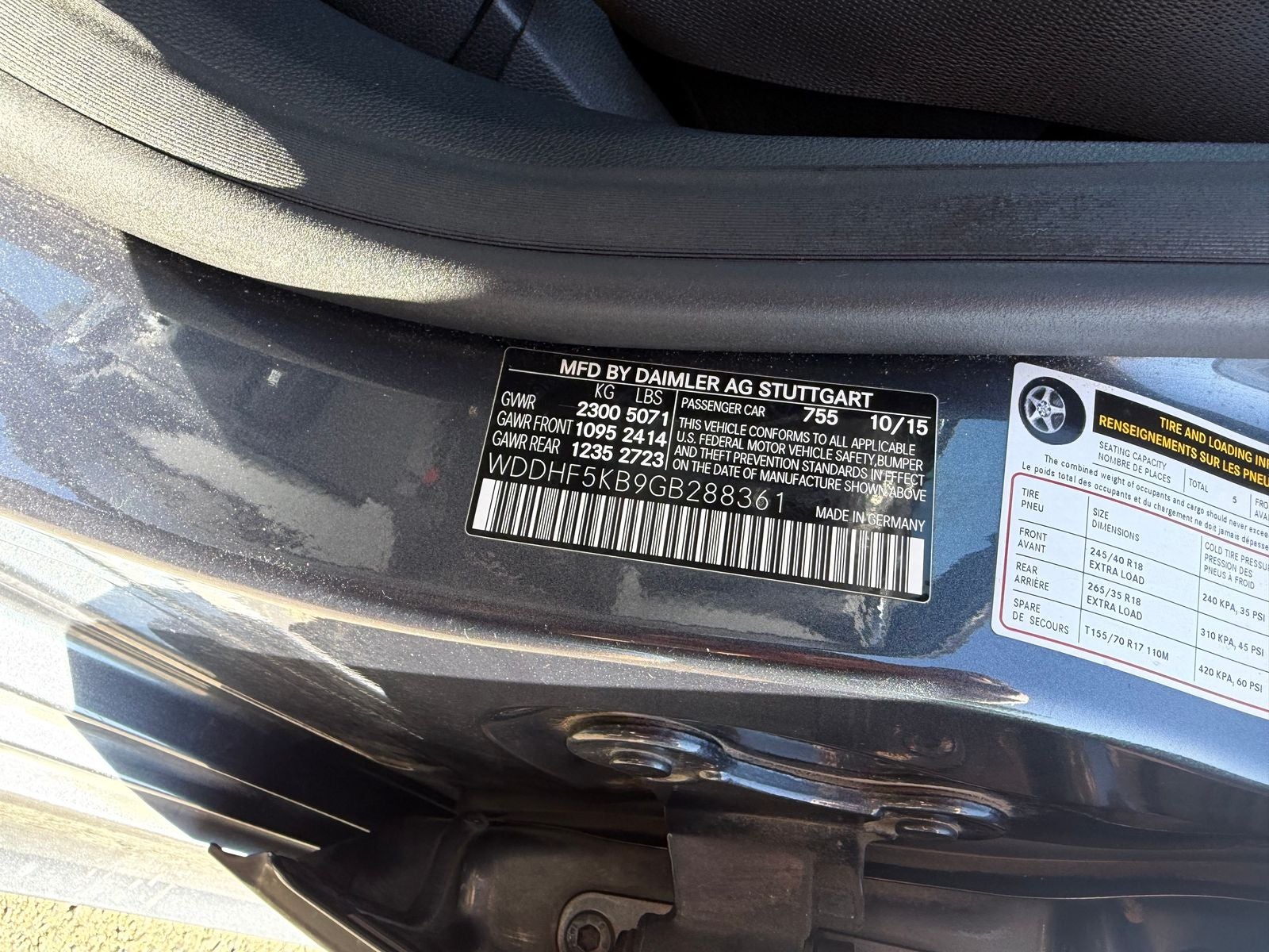 2016 Mercedes-Benz E-Class E 350