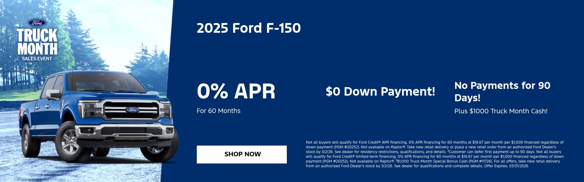 Ford Truck Month F-150